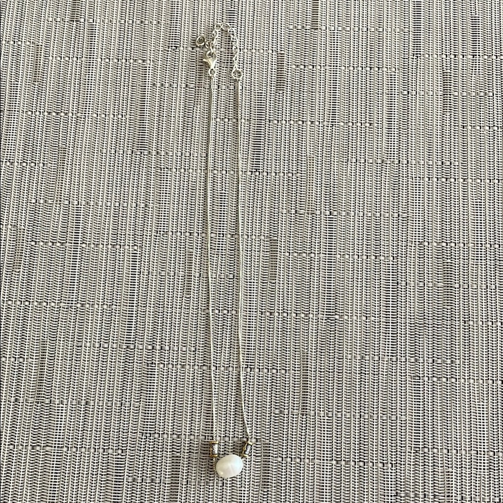 Silpada CN Silver Pearl Necklace